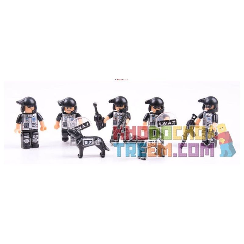 WOMA C0531 0531 Xếp hình kiểu  SWAT SPECIAL FORCE SWAT Falcon Armed Helicopter Trực Thăng Tấn Công Của Lực Lượng đặc Nhiệm 542 khối