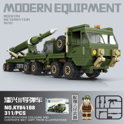 Kazi KY84188 84188 XE TÊN LỬA PERS BREATH II bộ đồ chơi xếp lắp ráp ghép mô hình Military Army Quân Sự Bộ Đội 311 khối