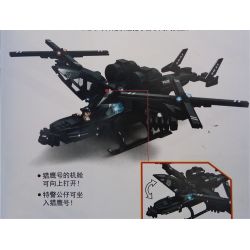 WOMA C0531 0531 Xếp hình kiểu  SWAT SPECIAL FORCE SWAT Falcon Armed Helicopter Trực Thăng Tấn Công Của Lực Lượng đặc Nhiệm 542 khối