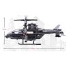 WOMA C0531 0531 Xếp hình kiểu  SWAT SPECIAL FORCE SWAT Falcon Armed Helicopter Trực Thăng Tấn Công Của Lực Lượng đặc Nhiệm 542 khối