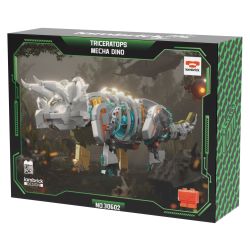 IAMBRICK 30602 TRICERATOPS CƠ HỌC bộ đồ chơi xếp lắp ráp ghép mô hình MECHA DINO TRICERATOPS 1180 khối