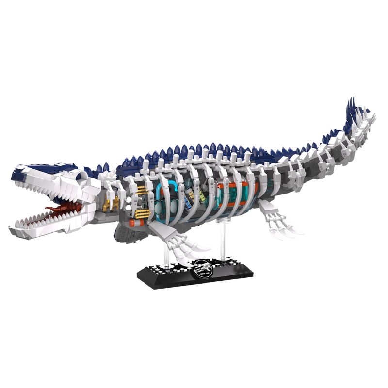 IAMBRICK 30603 MOSAUR CƠ HỌC bộ đồ chơi xếp lắp ráp ghép mô hình MECHA DINO MOSASAURUS 1026 khối