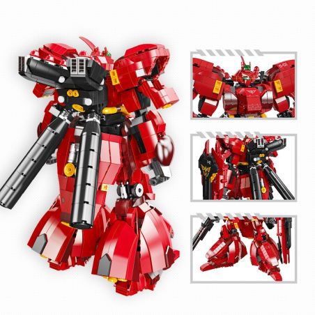 JIESTAR 58201 SHAZABI bộ đồ chơi xếp lắp ráp ghép mô hình Movie & Game Phim Và Trò Chơi 2152 khối