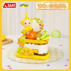 JAKI HK511 ĂNG -TEN BABY DESSERT CAKE LALA ORANGE CHIFFON bộ đồ chơi xếp lắp ráp ghép mô hình Movie & Game Phim Và Trò Chơi