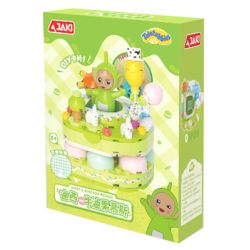 JAKI HK513 ĂNG -TEN EM BÉ BÁNH TRÁNG MIỆNG DISI BƠ MOUSSE bộ đồ chơi xếp lắp ráp ghép mô hình Movie & Game Phim Và Trò Chơi