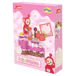 JAKI HK514 ĂNG -TEN BABY DESSERT CAKE XIAOBO PHÔ MAI DÂU TÂY bộ đồ chơi xếp lắp ráp ghép mô hình Movie & Game Phim Và Trò Chơi