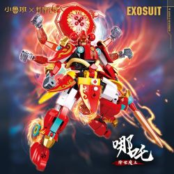 SLUBAN M38-B1308 B1308 1308 M38B1308 38-B1308 CÁC VỊ THẦN NEZHA SÁU VŨ KHÍ ĐÃ ĐẾN VỚI THẾ GIỚI VUA DEMON CÓ NGƯỜI LÁI MECHA bộ đồ chơi xếp lắp ráp ghép mô hình 247 khối