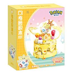 KEEPPLEY K20265 20265 POKÉMON PARTY CRUISE POKBEE CAKE CAR bộ đồ chơi xếp lắp ráp ghép mô hình Movie & Game Phim Và Trò Chơi