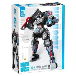 SEMBO 716005 MÃ CƠ CHẾ PHÁ VỠ GIÓ VÀ BÓNG BẠC bộ đồ chơi xếp lắp ráp ghép mô hình 702 khối