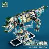 BEAUTY AND 13056 CÁ SẤU CƠ HỌC bộ đồ chơi xếp lắp ráp ghép mô hình 882 khối