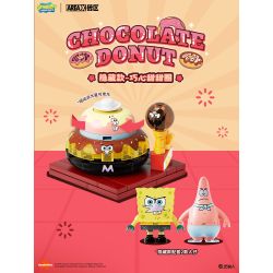 AREA-X AB0076 0076 SPONGEBOB BEACHBURG FOOD EXPRESS BLIND HỘP bộ đồ chơi xếp lắp ráp ghép mô hình Movie & Game BIKINI BOTTOM DELICACY Phim Và Trò Chơi