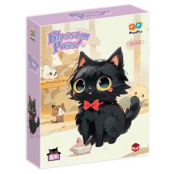 ZHEGAO 662036 KITTEN HOA MÀU ĐEN bộ đồ chơi xếp lắp ráp ghép mô hình BLOSSOM PUSS! 1651 khối