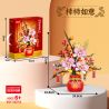 LELE BROTHER 9121 HỒNG VÀ bộ đồ chơi xếp lắp ráp ghép mô hình Creator Sáng Tạo 818 khối