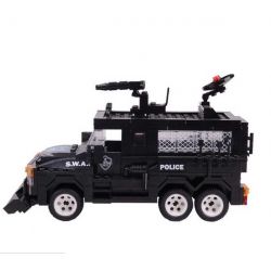 WOMA C0534 0534 Xếp hình kiểu  SWAT SPECIAL FORCE SWAT Helicopter & SUV Trực Thăng Và Xe Bọc Thép đặc Nhiệm 716 khối