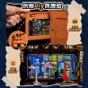 LUMIBRICKS FUNWHOLE F9068 9068 STREET NHÀ MÁY GẠCH ÂM NHẠC LIVEHOUSE bộ đồ chơi xếp lắp ráp ghép mô hình Creator MUSIC FACTORY LIVEHOUSE Sáng Tạo 2654 khối