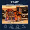 LUMIBRICKS FUNWHOLE F9068 9068 STREET NHÀ MÁY GẠCH ÂM NHẠC LIVEHOUSE bộ đồ chơi xếp lắp ráp ghép mô hình Creator MUSIC FACTORY LIVEHOUSE Sáng Tạo 2654 khối