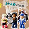 LUMIBRICKS FUNWHOLE F9069 9069 PHỐ MỸ VŨ ĐIỆU ĐƯỜNG bộ đồ chơi xếp lắp ráp ghép mô hình City Thành Phố 429 khối