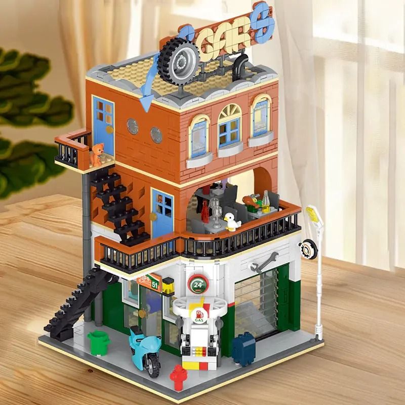 MorkModel 20203 Mork Model 20203 CỬA HÀNG SỬA CHỮA Ô TÔ bộ đồ chơi xếp lắp ráp ghép mô hình Creator CITIES REPAIR SHOP Sáng Tạo 1637 khối MorkModel 20203 Mork Model 20203 CỬA HÀNG SỬA CHỮA Ô TÔ bộ đồ chơi xếp lắp ráp ghép mô hình Creator CITIES REPAIR SHOP Sáng Tạo 1637 khối