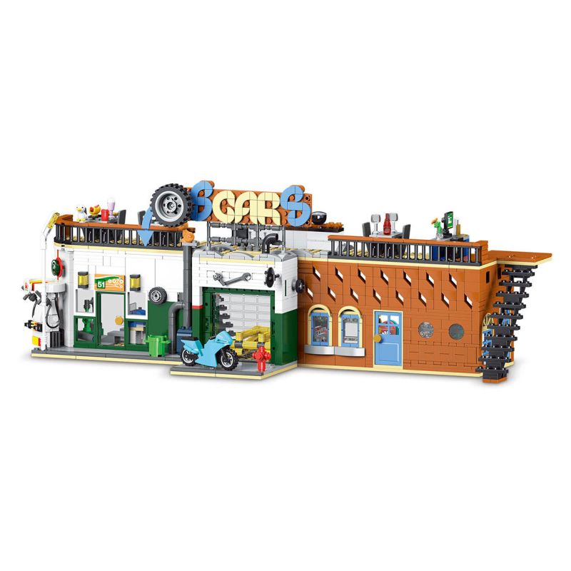 MorkModel 20203 Mork Model 20203 CỬA HÀNG SỬA CHỮA Ô TÔ bộ đồ chơi xếp lắp ráp ghép mô hình Creator CITIES REPAIR SHOP Sáng Tạo 1637 khối MorkModel 20203 Mork Model 20203 CỬA HÀNG SỬA CHỮA Ô TÔ bộ đồ chơi xếp lắp ráp ghép mô hình Creator CITIES REPAIR SHOP Sáng Tạo 1637 khối