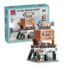 MorkModel 20203 Mork Model 20203 CỬA HÀNG SỬA CHỮA Ô TÔ bộ đồ chơi xếp lắp ráp ghép mô hình Creator CITIES REPAIR SHOP Sáng Tạo 1637 khối