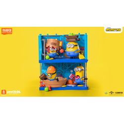 BLOKEES 74835 MINIONS MAGICAL EDITION THE 1ST BULLET JAM FACTORY BOB FRUIT MANAGER bộ đồ chơi xếp lắp ráp ghép mô hình Movie & Game MINIONS JELLY FACTORY BOB Phim Và Trò Chơi 27 khối
