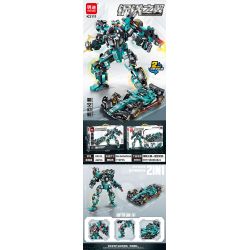 MINGDI LEIBAO K3111 3111 WINGS OF STEEL PHANTOM THE BLUE SKY bộ đồ chơi xếp lắp ráp ghép mô hình 772 khối