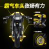 GULY 60536 THEO DÕI XE MÁY 1 8 tỷ lệ 1:8 bộ đồ chơi xếp lắp ráp ghép mô hình Technic RACE FORGE Kỹ Thuật Công Nghệ Cao Mô Hình Phương Tiện 554 khối