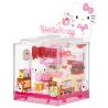 AREA-X AB0070 0070 AB0071 0071 AB0072 0072 AB0073 0073 AB0074 0074 AB0075 0075 GIA ĐÌNH SANRIO 6 MÔ HÌNH HỘP TRONG CỬA HÀNG MENGSHANG bộ đồ chơi xếp lắp ráp ghép mô hình SANRIO CHARACTERS 1681 khối