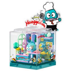 AREA-X AB0070 0070 AB0071 0071 AB0072 0072 AB0073 0073 AB0074 0074 AB0075 0075 GIA ĐÌNH SANRIO 6 MÔ HÌNH HỘP TRONG CỬA HÀNG MENGSHANG bộ đồ chơi xếp lắp ráp ghép mô hình SANRIO CHARACTERS 1681 khối