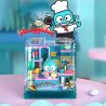 AREA-X AB0070 0070 AB0071 0071 AB0072 0072 AB0073 0073 AB0074 0074 AB0075 0075 GIA ĐÌNH SANRIO 6 MÔ HÌNH HỘP TRONG CỬA HÀNG MENGSHANG bộ đồ chơi xếp lắp ráp ghép mô hình SANRIO CHARACTERS 1681 khối