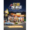 LUMIBRICKS FUNWHOLE F9065 9065 CHUYẾN ĐI ĐƯỜNG TRẠM XĂNG CAO TỐC bộ đồ chơi xếp lắp ráp ghép mô hình Creator Sáng Tạo 1608 khối