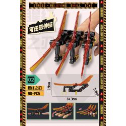 Kazi KY88057 88057 GIẢI NÉN VŨ KHÍ ĐỒ CHƠI NHỎ 8 MÔ HÌNH bộ đồ chơi xếp lắp ráp ghép mô hình 723 khối