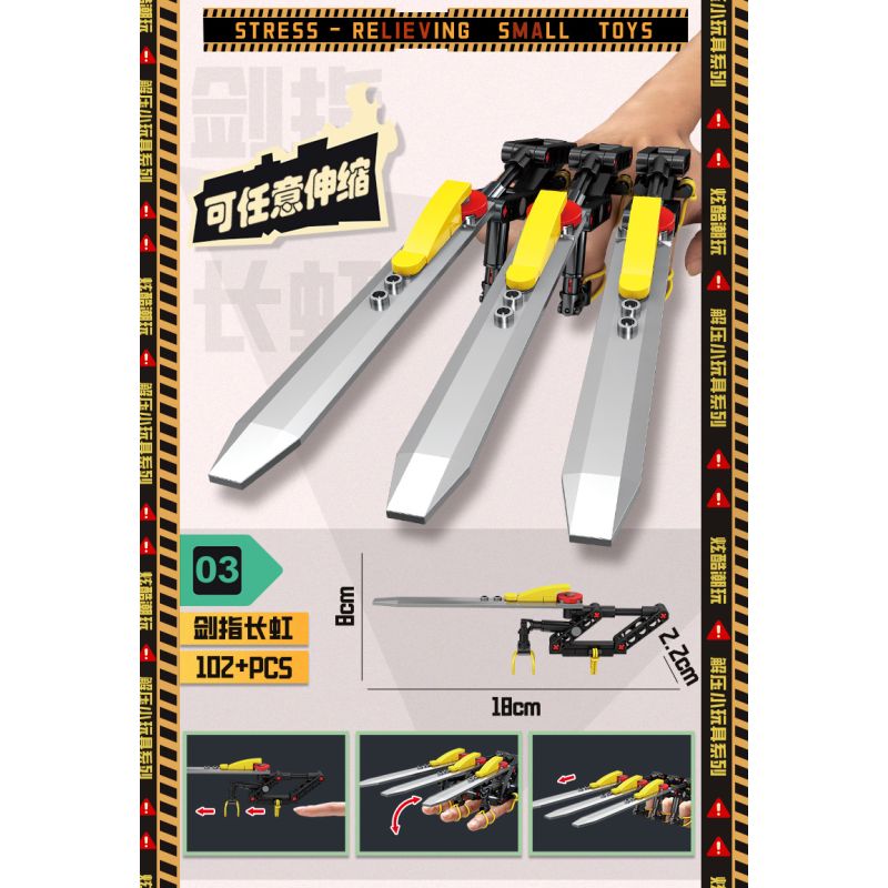 Kazi KY88057 88057 GIẢI NÉN VŨ KHÍ ĐỒ CHƠI NHỎ 8 MÔ HÌNH bộ đồ chơi xếp lắp ráp ghép mô hình 723 khối