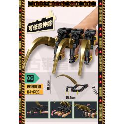 Kazi KY88057 88057 GIẢI NÉN VŨ KHÍ ĐỒ CHƠI NHỎ 8 MÔ HÌNH bộ đồ chơi xếp lắp ráp ghép mô hình 723 khối