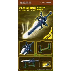 Kazi KY88054 88054 VŨ KHÍ TRONG TƯƠNG LAI 8 bộ đồ chơi xếp lắp ráp ghép mô hình FUTURE WEAPONS 1355 khối
