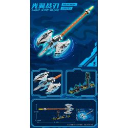 Kazi KY88054 88054 VŨ KHÍ TRONG TƯƠNG LAI 8 bộ đồ chơi xếp lắp ráp ghép mô hình FUTURE WEAPONS 1355 khối