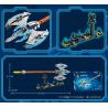 Kazi KY88054 88054 VŨ KHÍ TRONG TƯƠNG LAI 8 bộ đồ chơi xếp lắp ráp ghép mô hình FUTURE WEAPONS 1355 khối