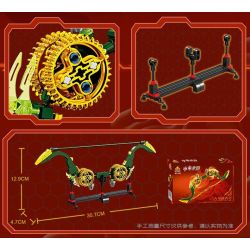 Kazi KY88054 88054 VŨ KHÍ TRONG TƯƠNG LAI 8 bộ đồ chơi xếp lắp ráp ghép mô hình FUTURE WEAPONS 1355 khối