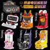 Kazi KY81153 81153 MÔ HÌNH TRÒ CHƠI VIDEO NÓNG BỎNG THÀNH PHỐ 6 bộ đồ chơi xếp lắp ráp ghép mô hình FUN VIDEO GAMES 707 khối