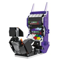 Kazi KY81153 81153 MÔ HÌNH TRÒ CHƠI VIDEO NÓNG BỎNG THÀNH PHỐ 6 bộ đồ chơi xếp lắp ráp ghép mô hình FUN VIDEO GAMES 707 khối