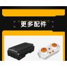 MouldKing 18037 Mould King 18037 MÁY KÉO BÁNH XE bộ đồ chơi xếp lắp ráp ghép mô hình Technic WHEELED TRACTOR Kỹ Thuật Công Nghệ Cao Mô Hình Phương Tiện 1392 khối