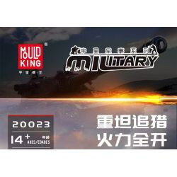 MouldKing 20023 Mould King 20023 XE TẤN CÔNG ZTL-11 CÓ BÁNH bộ đồ chơi xếp lắp ráp ghép mô hình Military Army ZTL-11 WHEELED ASSAULT VEHICLE Quân Sự Bộ Đội 1293 khối