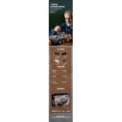 MouldKing 20023 Mould King 20023 XE TẤN CÔNG ZTL-11 CÓ BÁNH bộ đồ chơi xếp lắp ráp ghép mô hình Military Army ZTL-11 WHEELED ASSAULT VEHICLE Quân Sự Bộ Đội 1293 khối