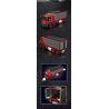 MouldKing 24069 Mould King 24069 MINI WORLD XE TẢI CONTAINER bộ đồ chơi xếp lắp ráp ghép mô hình Creator RED CONTAINER TRUCK Sáng Tạo 630 khối