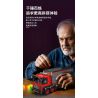 MouldKing 24069 Mould King 24069 MINI WORLD XE TẢI CONTAINER bộ đồ chơi xếp lắp ráp ghép mô hình Creator RED CONTAINER TRUCK Sáng Tạo 630 khối