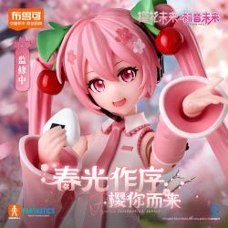 BLOKEES 73507 HATSUNE MIKU SAKURA EDITION bộ đồ chơi xếp lắp ráp ghép mô hình Movie & Game Phim Và Trò Chơi