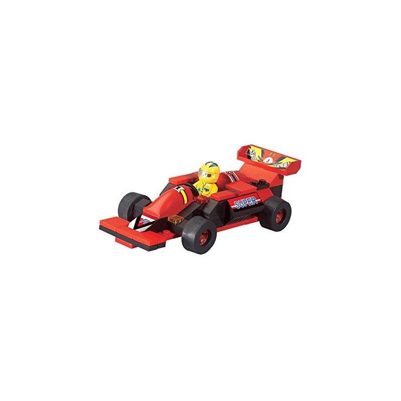 SLUBAN M38-B5000 B5000 5000 M38B5000 38-B5000 ĐUA XE VÔ ĐỊCH F1 bộ đồ chơi xếp lắp ráp ghép mô hình City F-1 CHAMPION CAR Thành Phố 92 khối
