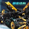 MORI JUTA CB-01004 01004 CB01004 APOLLO EVO VÀNG ĐEN tỷ lệ 1:14 bộ đồ chơi xếp lắp ráp ghép mô hình Technic Kỹ Thuật Công Nghệ Cao Mô Hình Phương Tiện 859 khối