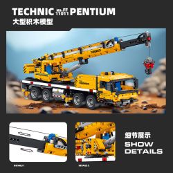 XINGLESHI FF11011 11011 CẦN CẨU bộ đồ chơi xếp lắp ráp ghép mô hình Technic Kỹ Thuật Công Nghệ Cao Mô Hình Phương Tiện 2024 khối