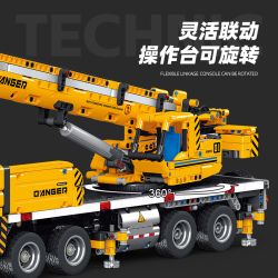 XINGLESHI FF11011 11011 CẦN CẨU bộ đồ chơi xếp lắp ráp ghép mô hình Technic Kỹ Thuật Công Nghệ Cao Mô Hình Phương Tiện 2024 khối